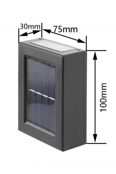 Dekorasyon Aplik Işık Güneş Enerjili Aydınlatma Dekoratif Aydınlatma - Resim 5