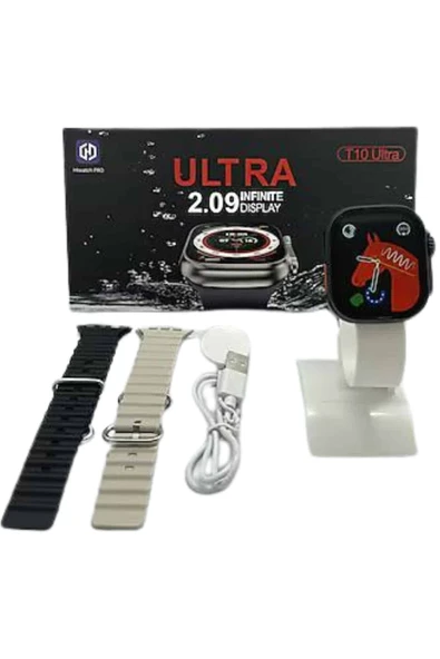 Akıllı Saat Sağlık Takibi Kalp Atışı Adımsayar Ultra Yeni Nesil nefes Egzersizi - Resim 3