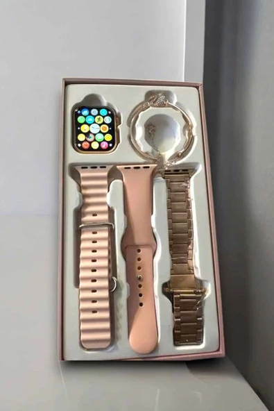 Akıllı Saat Adımsayar, Nabız Takibi ve GPS Destekli Kadınlara Özel - Resim 4