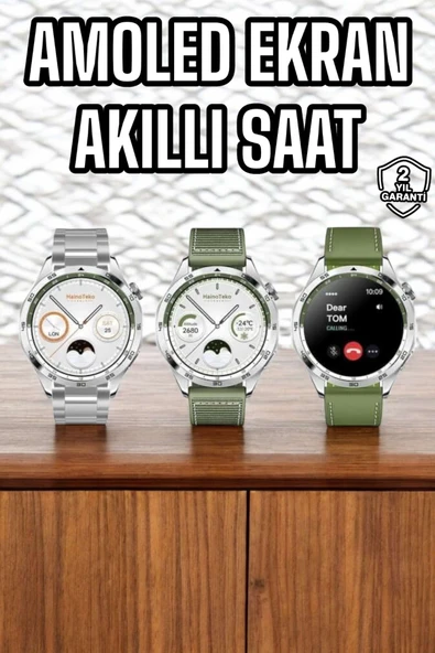 Akıllı Saat Sesli Görüşme Uyku ve Sağlık Takibi NFC Uyumlu ürün görseli 1