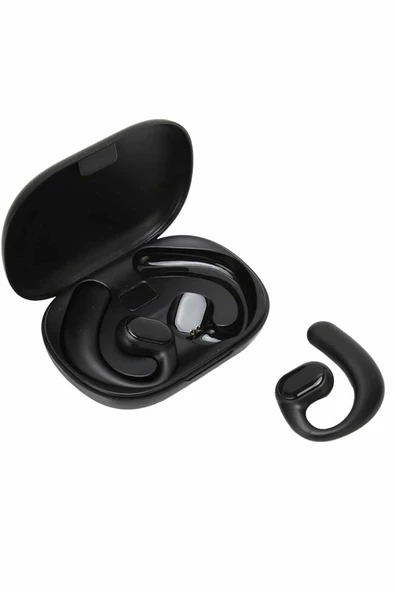 Android ve İOS Uyumlu Bluetooth Küpe Kulaklık Bluetooth Kulaklık Kablosuz - Resim 2