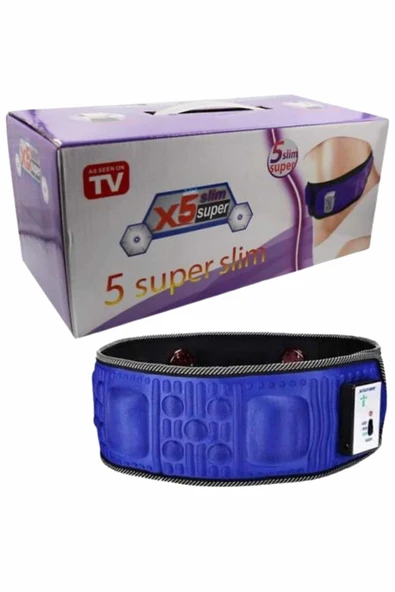 Titreşimli Kas Gevşetici Masaj Kemeri Zayıflama Aleti Bel Bölge Sırt Masaj Aleti - Resim 2