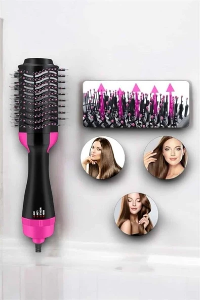 Fön Tarak Elektriklenmeyi Önleyen ve Parlaklık Veren Saç Şekillendirici - Resim 3