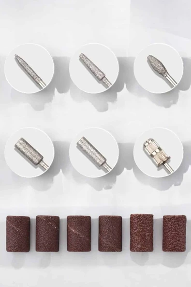 Protez Tırnak Manikür ve Pedikür Seti Elektrikli - Resim 3