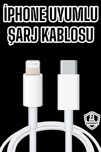Iphone Tüm Modellerle Uyumlu Hızlı Şarj Kablosu İOS 30W ürün görseli 1