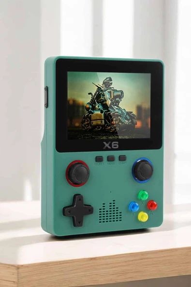 3.5 İnç Ekran 1000 Oyunlu Oyun Konsolu El Atarisi Miüzik Dinleme ve Kitap Okuma - Resim 2