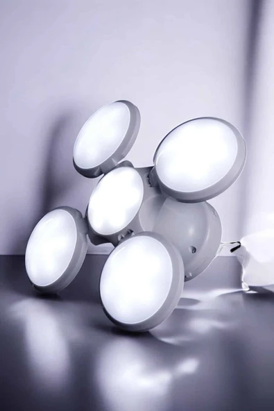 Güneş Enerjili Solar Aydınlatma Kamp Çadır Lambası Şarjlı Ampül Led Şarjlı El Feneri Işıldak - Resim 2