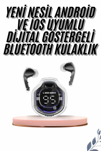 2025 Model Kablosuz Bluetooth Kulaklık ANC ENC Destekli HİFİ Stereo ürün görseli 1