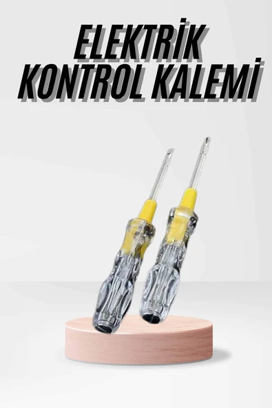 Kontrol Kalemi Çift Başlıklı Şeffaf Elektrik Testi Değişken Uçlu ürün görseli 1