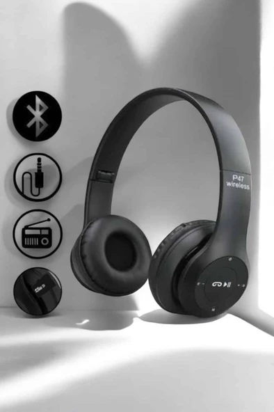 Ayarlanabilir Kafa Bandı ile Yüksek Performanslı Bluetooth Kulaklık - Resim 4