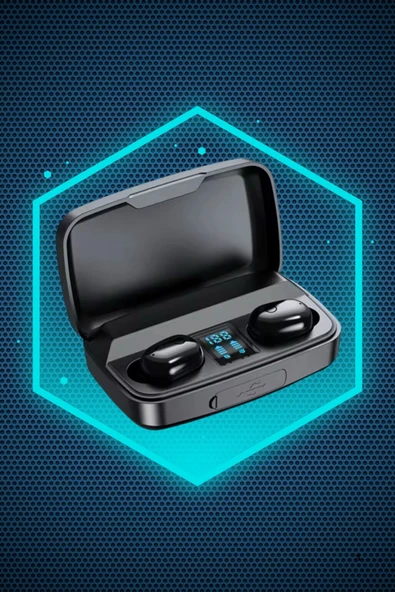 Dijital Göstergeli Bluetooth Kulaklık Kablosuz TWS Stereo Bluetooth 5.0 - Resim 3