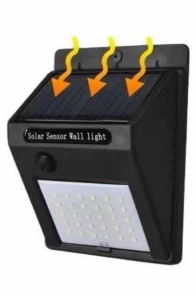 Solar Dekoratif Lambası Sensörlü Led Işık Bahçe Aydınlatma - Resim 4