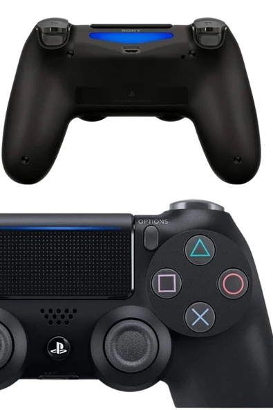 PS4 Joystick Oyun Kolu Titreşimli Uzun Pil Ömrü USB Şarj Kablolu - Resim 4