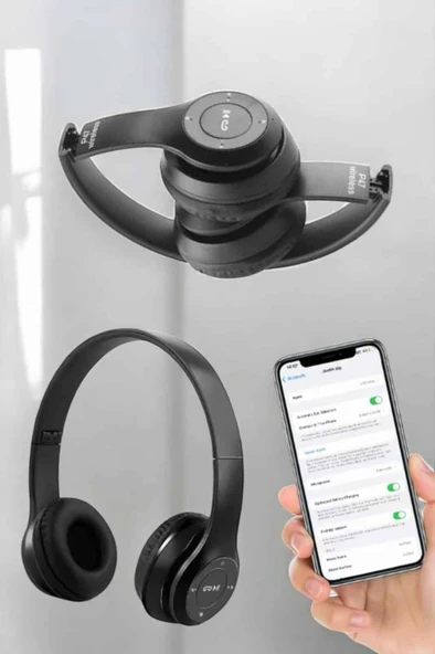 Ayarlanabilir Kafa Bandı ile Yüksek Performanslı Bluetooth Kulaklık - Resim 2