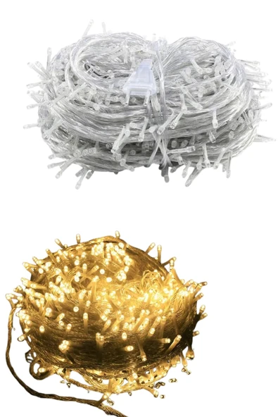 Dış Mekan Led Aydınlatma 10 Metre Gün Işığı Led Işık Pilli - Resim 4