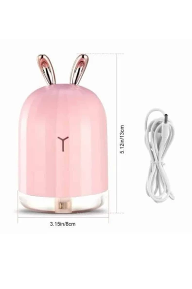 Led Işıklı Hava Nemlendirici Buhar Makinesi Dekoratif Aromaterapi - Resim 5