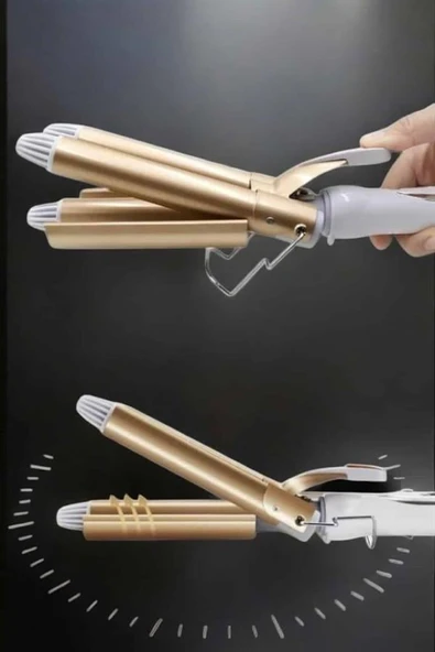 Wag Maşa Negatif İyon Teknolojili Isı Ayarlı Saç Maşası - Resim 2