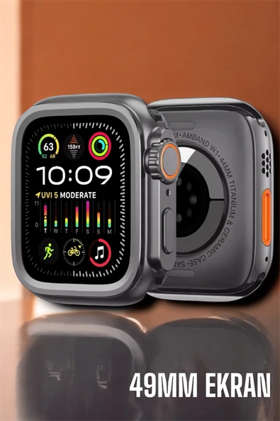 Suya ve Toza Dayanıklı 45 MM Akıllı Saat Bildirim ve Cevapsız Çağrı Görüntüleme - Resim 2