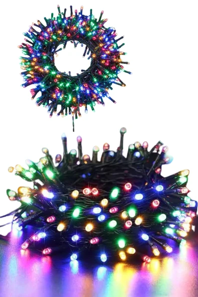 5 Metre Ampul LED Işık Renkli RGB Çok Renkli Led Aydınlatma - Resim 3