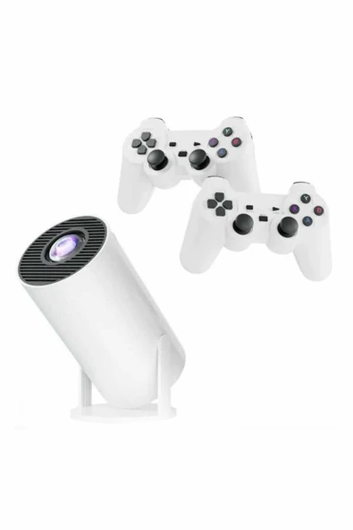 Taşınabilir Android Projeksiyon Ayaklı Çift Kollu 4K Çözünürlüklü Sinema Projeksiyonu - Resim 5