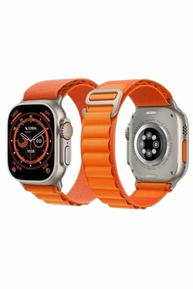 Akıllı Saat Bleutooth Bağlantılı Akıllı Saat Amoled Ekran 49 MM - Resim 3