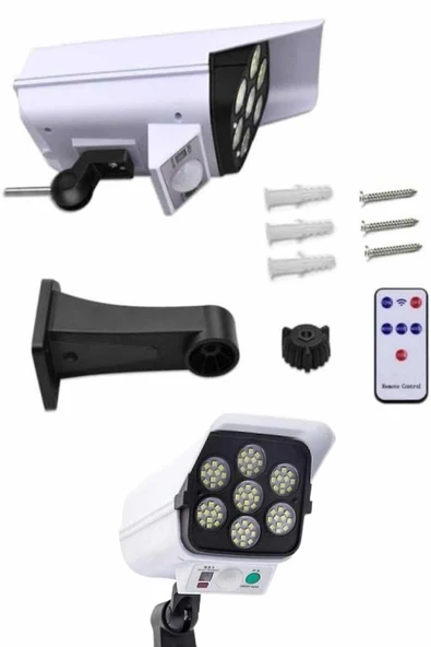 KAMERA GÖRÜNÜMLÜ SOLAR LAMBA - Resim 5