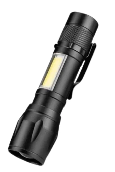 Led Lamba El Feneri Küçük Taşınabilir USB Şarjlı Acil Durum Lambası - Resim 4