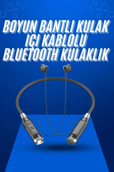 Boyun Bantlı SD Kart Girişli Yüksek Perfomanslı Bluetooth Kulaklık ürün görseli 1