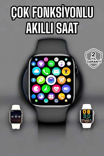 Akıllı Saat Amoled Ekran GPS ve Uyku Takibi Bluetooth Bağlantılı ürün görseli 1