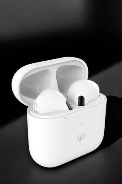 Yeni Nesil Pro Bluetooth Kulaklık Uzun Pil Ömrü Beyaz - Resim 5