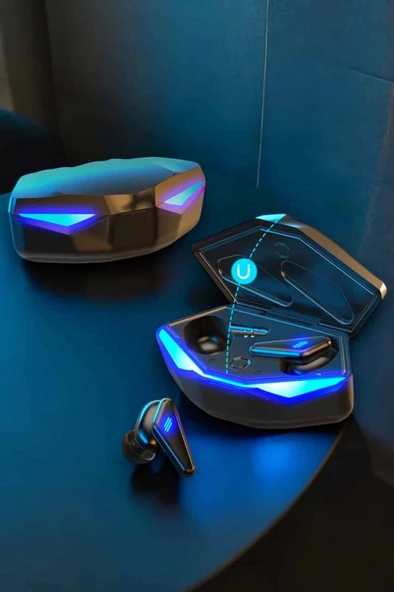 RGB Işıklı Yüksek Ses Kaliteli Gamer Kulaklık Bluetooth Bağlantılı - Resim 3