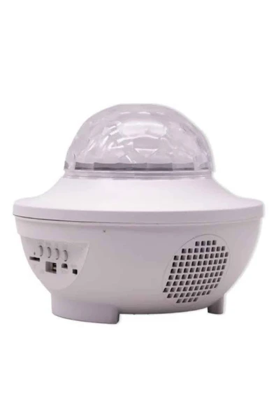 Çok Renkli Projektör Lamba Disko Topu Gece Lambası Kablosuz - Resim 2