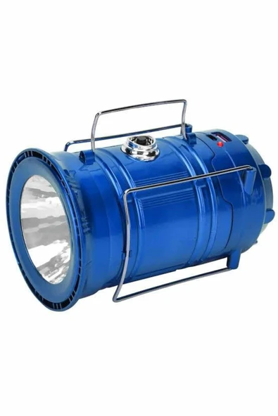 Kamp Lambası Güneş Enerjili Led Lamba Işıldak Şarjlı Powerbank Özellikli - Resim 4