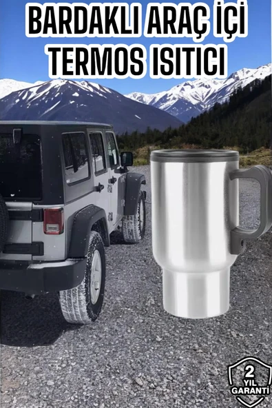 Araç İçi Termos 12 Watt Isıtıcı Uzun Süre Sıcak Tutabilen ürün görseli 1