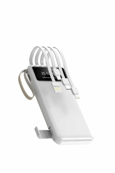 Powerbank Şarj Cihazı 4 Çıkışlı 20.000 MAH Powerbank Taşınabilir Çoklu Giriş - Resim 2