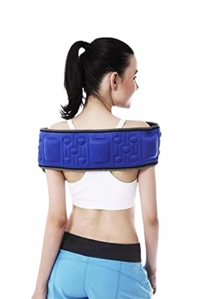 5 Motorlu Titreşimli Masaj Aleti Göbek Kemeri Selülit Cihazı Eritme Zayıflama - Resim 2