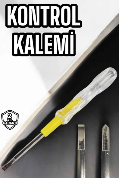 Test Cihazı Kontrol Kalemi Çift Başlıklı Şeffaf Elektrik Testi ürün görseli 1