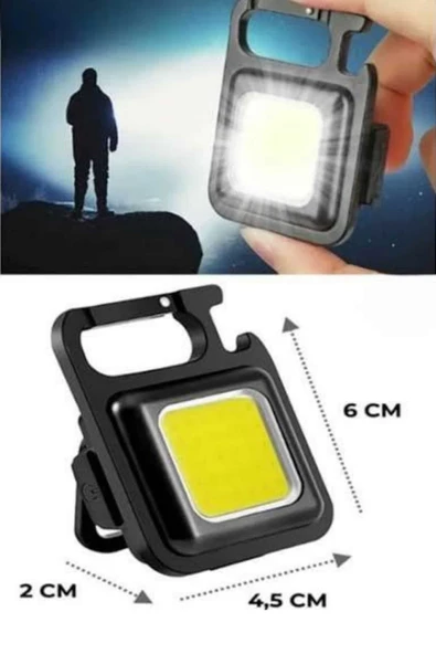 Mıknatıslı Parlak Led Işık 3 Fonksiyonlu Şarj edilebilir Ledli Mini Taşınabilir - Resim 5