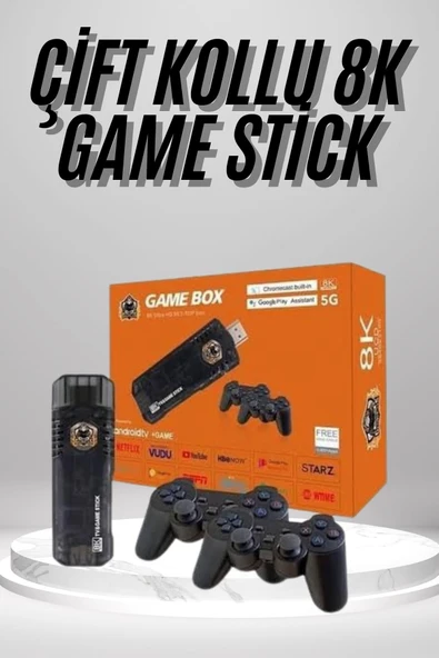 8K Ultra HD Game Box 36500 Oyunlu Game Stick Oyun Konsolu ürün görseli 1