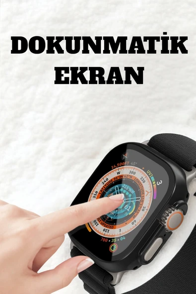 Uyku ve Nabız Takipli, Wireless Şarjlı Akıllı Saat Android ve iOS Uyumlu - Resim 5