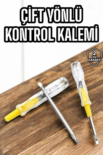 Kontrol Kalemi Nikel Kaplama Çift Başlıklı Test Cihazı ürün görseli 1