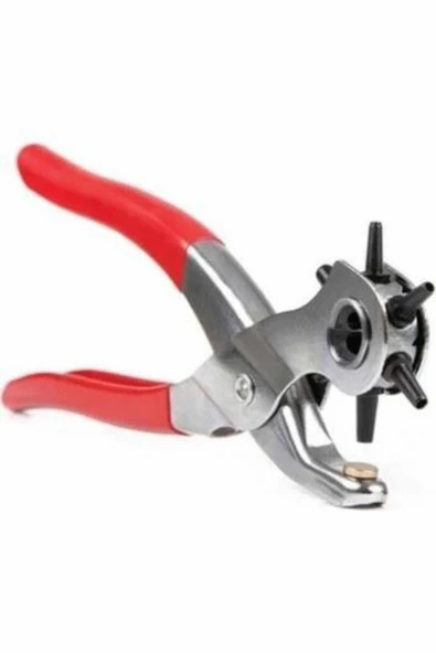 Kemer Delme Pensesi 6 Farklı Boyutta Kemer Delici Ev Deri Kemer - Resim 4