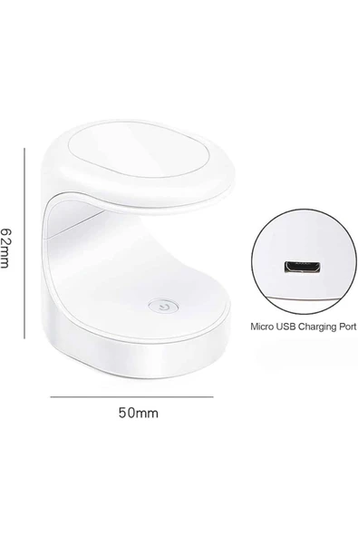 Kalıcı Oje Kurutucu Mini UV Işınlı Taşınabilir Hızlı ve Pratik Oje Kurutucu - Resim 5