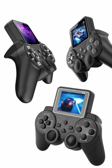 S10 Gamepad 520 Oyunlu Klasik Taşınabilir Retro Oyunlar Oyun Konsolu El Atarisi - Resim 5