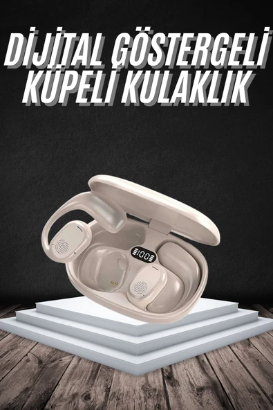 Android ve İOS Uyumlu Bluetooth Küpe Kulaklık Bluetooth Kulaklık Kablosuz ürün görseli 1