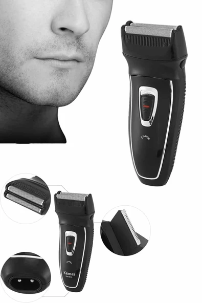 Tıraş Makinesi Erkeklere Özel Profesyonel Yüz Tıraşına Uygun - Resim 3