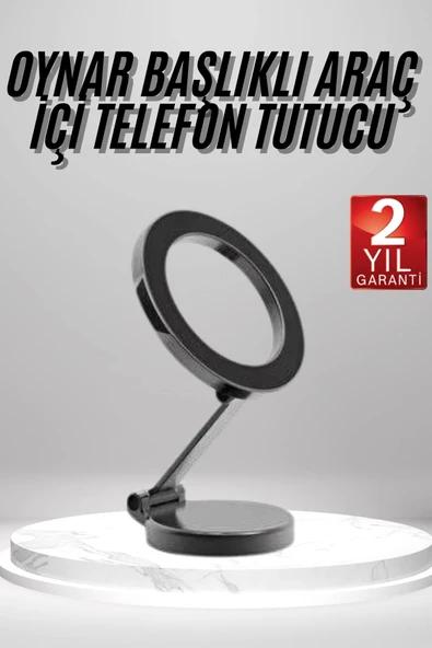 Magsafe Telefon Tutucu 360 Dönebilen Ayarlanabilir Araç İçi Tutucu ürün görseli 1