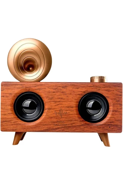 Gramafon Nostaljik Radyo Yüksek Ses Kalitesi USB TF Kart Aux - Resim 2