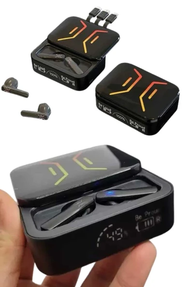 Powerbank Bluetooth Kulaklık Oyuncu Kulaklığı Yüksek Ses Kaliteli - Resim 3