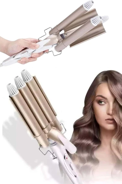 Wag Maşa Profesyonel Saç Şekillendirici İyon Özellikli Isı Kademeli - Resim 4